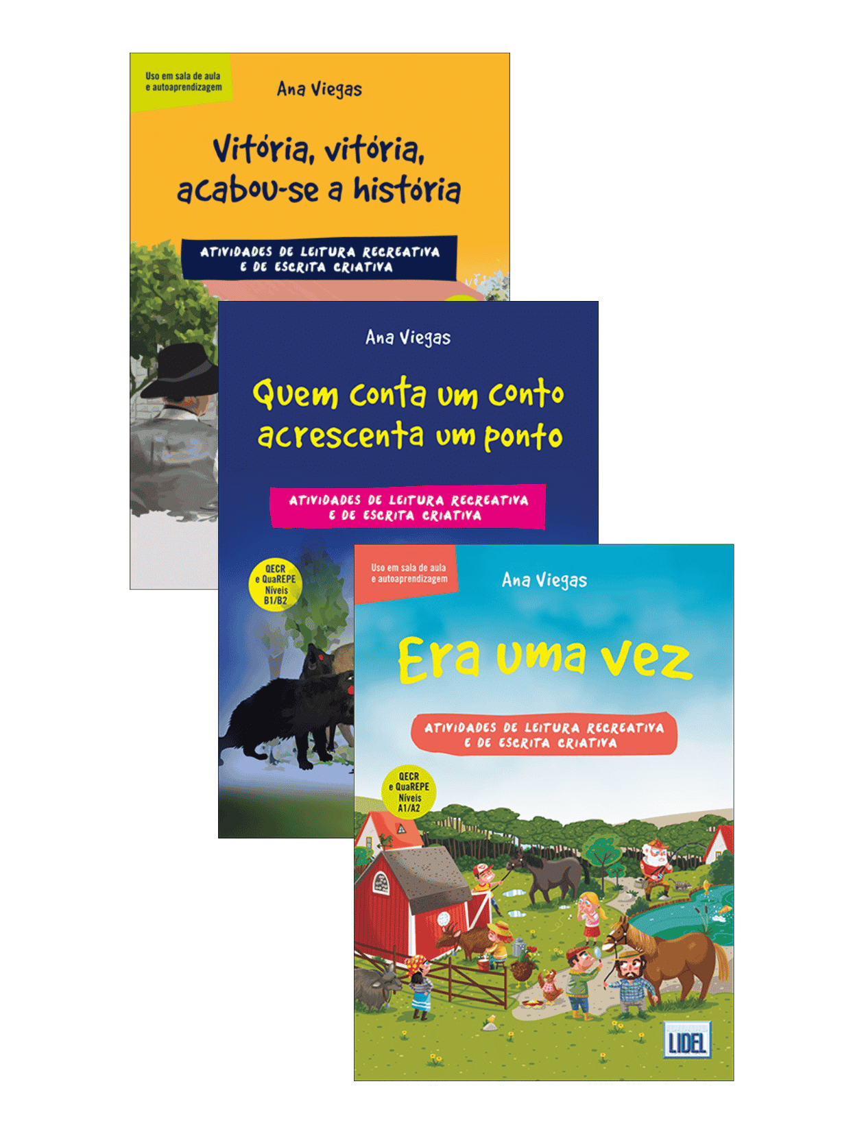 Pack «Oficinas de leitura recreativa e de escrita criativa»