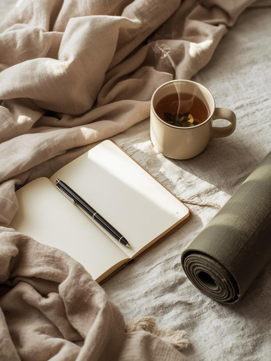 Imagem ilustrativa do retiro literário de autocuidado e escrita, da autora Ana Viegas, da Livraria Calo no Dedo