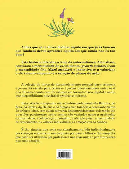 Áudio livro | Eu tenho uma mentalidade de crescimento | Audiolivro 10 | Coleção de desenvolvimento pessoal para crianças e jovens - calonodedo