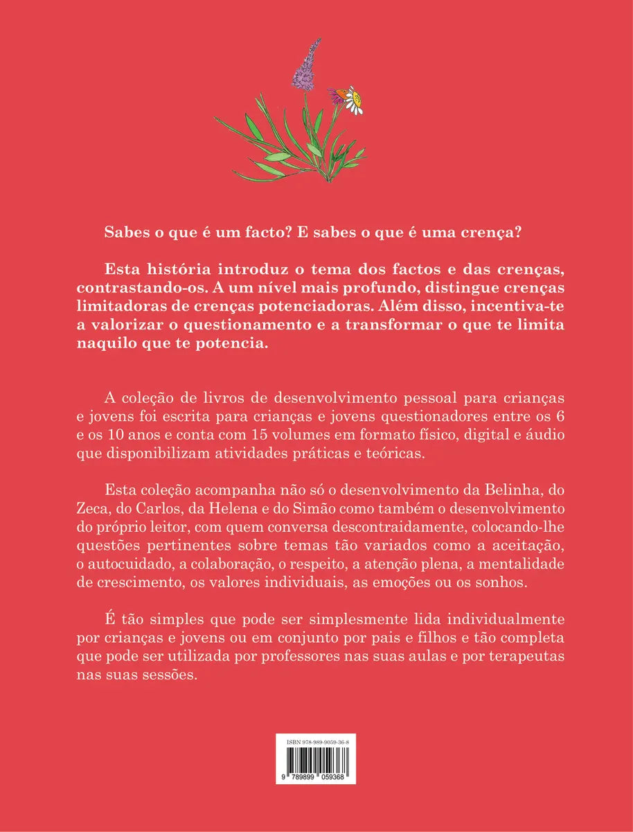 Livro | As minhas crenças | Livro 13 | Coleção de desenvolvimento pessoal para crianças e jovens - calonodedo