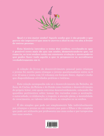 Áudio livro | Os meus sonhos | Audiolivro 15 | Coleção de desenvolvimento pessoal para crianças e jovens - calonodedo