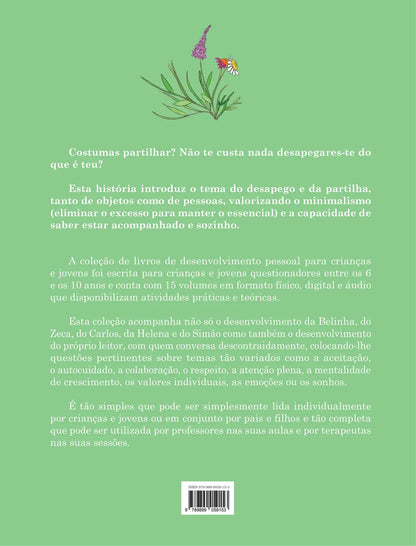 Áudio livro | Eu partilho | Audiolivro 6 | Coleção de desenvolvimento pessoal para crianças e jovens - calonodedo