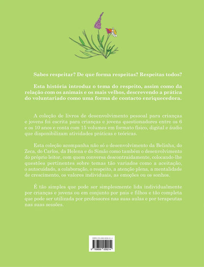 Ebook | Eu respeito todos | Ebook 8 | Coleção de desenvolvimento pessoal para crianças e jovens - calonodedo