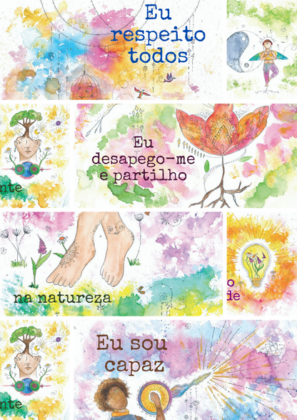 Papelaria | Mantras de desenvolvimento pessoal para crianças e jovens - calonodedo