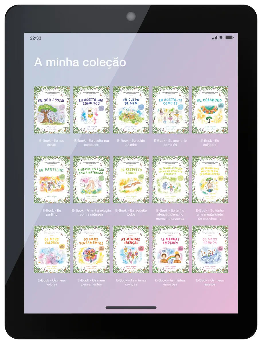 Ebook | Coleção de desenvolvimento pessoal para crianças e jovens | Ebook - calonodedo