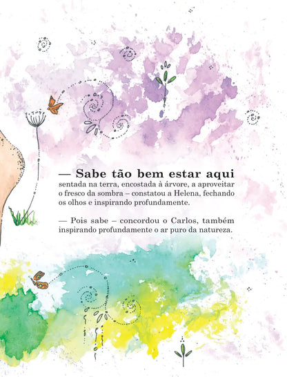 Livro | A minha relação com a natureza | Livro 7 | Coleção de desenvolvimento pessoal para crianças e jovens - calonodedo