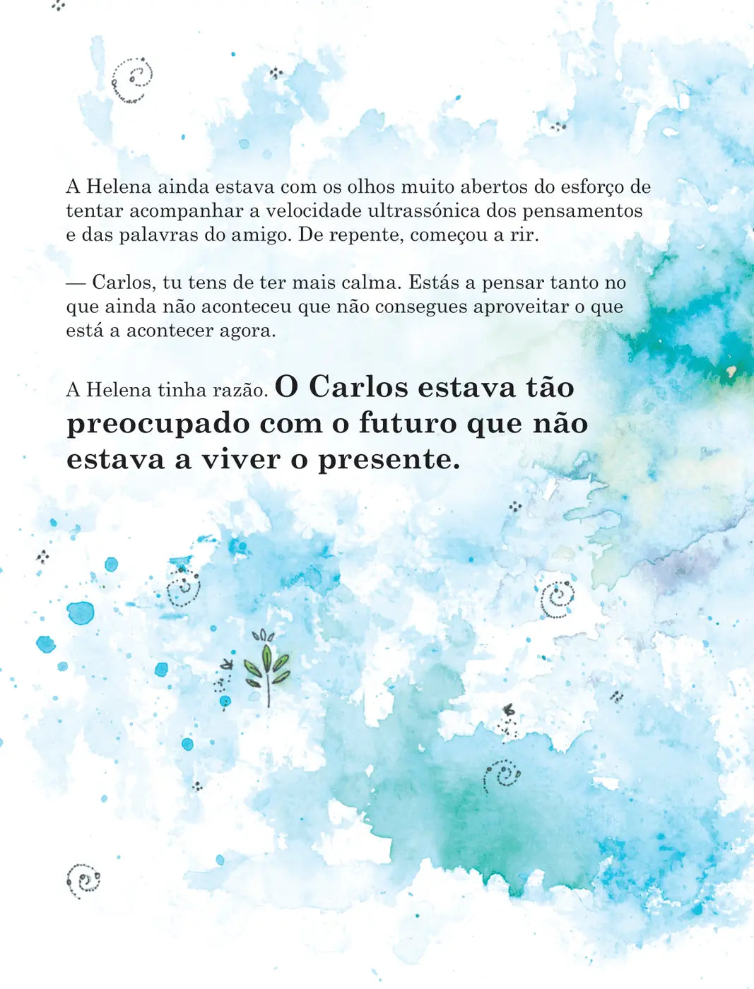 Ebook | Eu tenho atenção plena no momento presente | Ebook 9 | Coleção de desenvolvimento pessoal para crianças e jovens - calonodedo