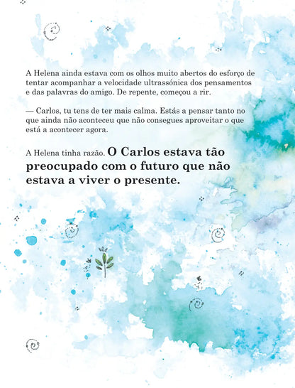 Ebook | Eu tenho atenção plena no momento presente | Ebook 9 | Coleção de desenvolvimento pessoal para crianças e jovens - calonodedo
