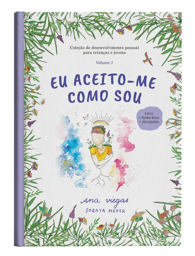 Livro | Eu aceito-me como sou | Livro 2 | Coleção de desenvolvimento pessoal para crianças e jovens - calonodedo
