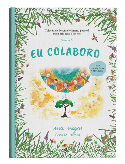 Livro | Eu colaboro | Livro 5 | Coleção de desenvolvimento pessoal para crianças e jovens - calonodedo