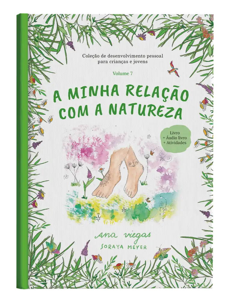 Livro | A minha relação com a natureza | Livro 7 | Coleção de desenvolvimento pessoal para crianças e jovens - calonodedo