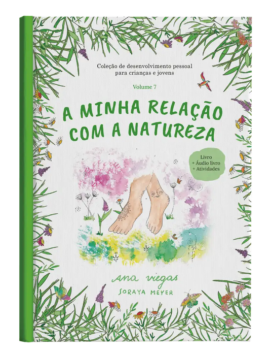 Livro | A minha relação com a natureza | Livro 7 | Coleção de desenvolvimento pessoal para crianças e jovens - calonodedo