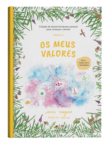 Livro | Os meus valores | Livro 11 | Coleção de desenvolvimento pessoal para crianças e jovens - calonodedo