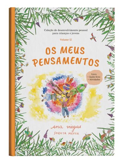 Livro | Os meus pensamentos | Livro 12 | Coleção de desenvolvimento pessoal para crianças e jovens - calonodedo